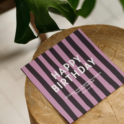 Happy Birthday Christian Bible Verse Cards